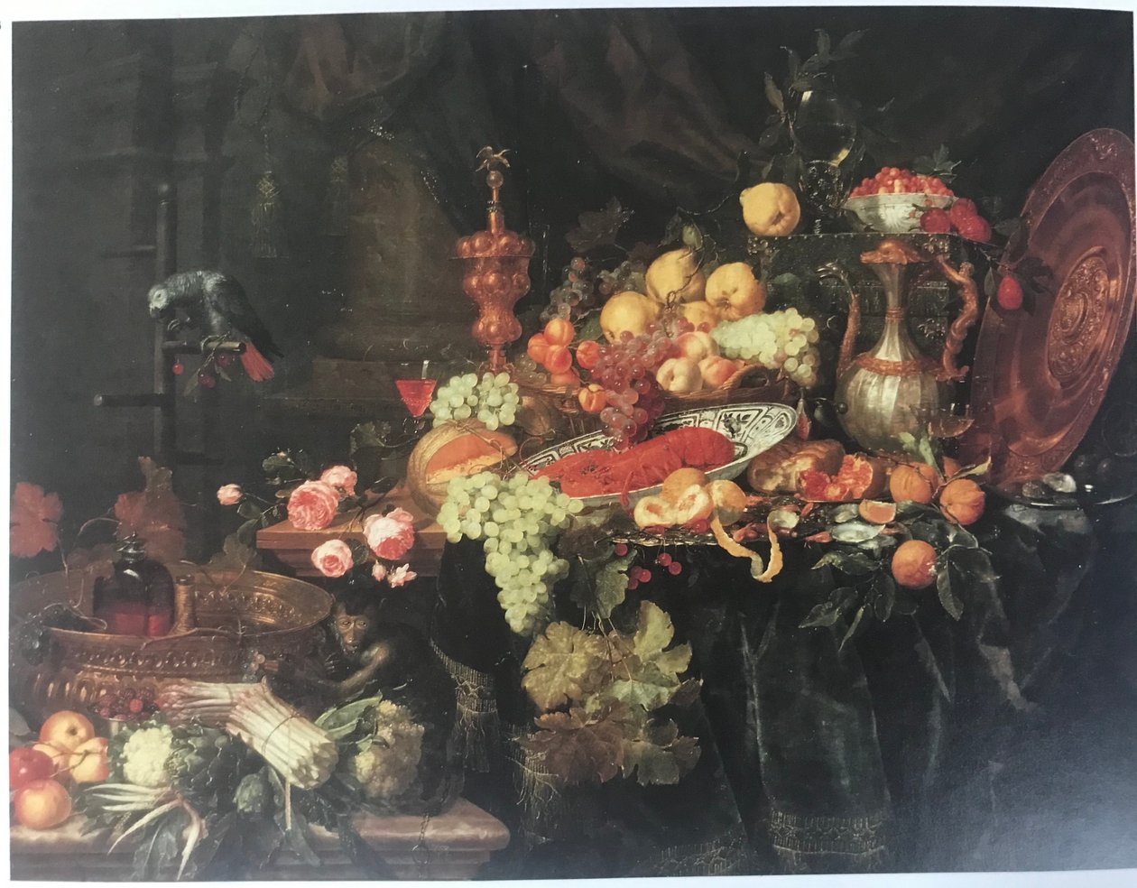 Csendélet - Squerryes Court alkotó: Pieter de Ring
