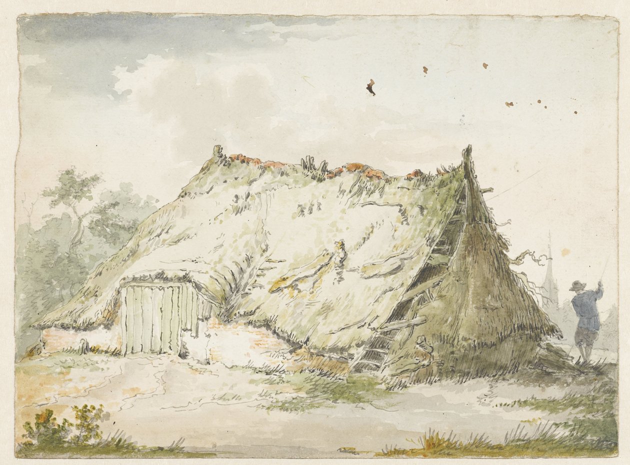 Leromlott farm alkotó: Pieter Bartholomeusz. Barbiers