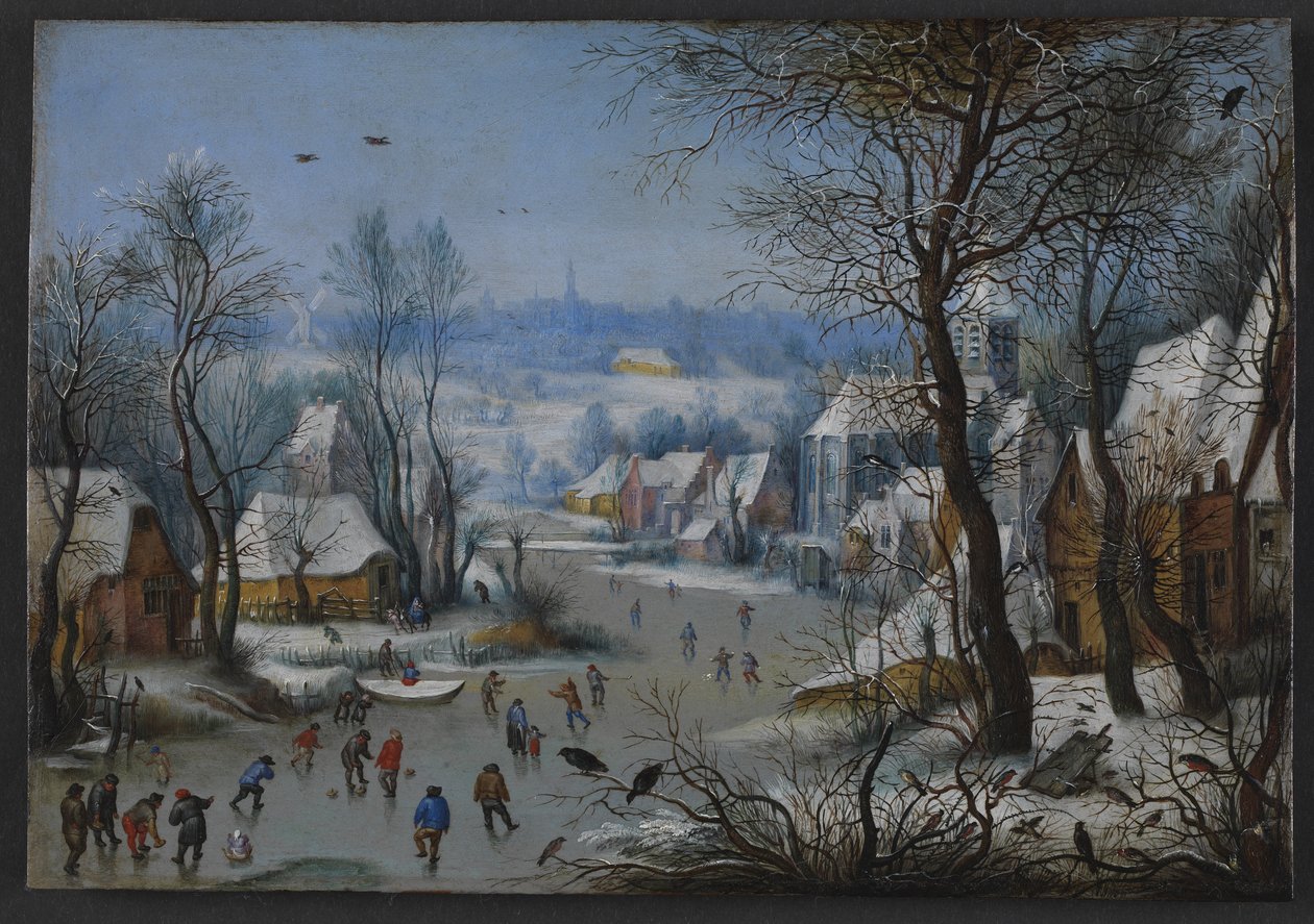 Téli táj alkotó: Pieter Bruegel d.Æ.