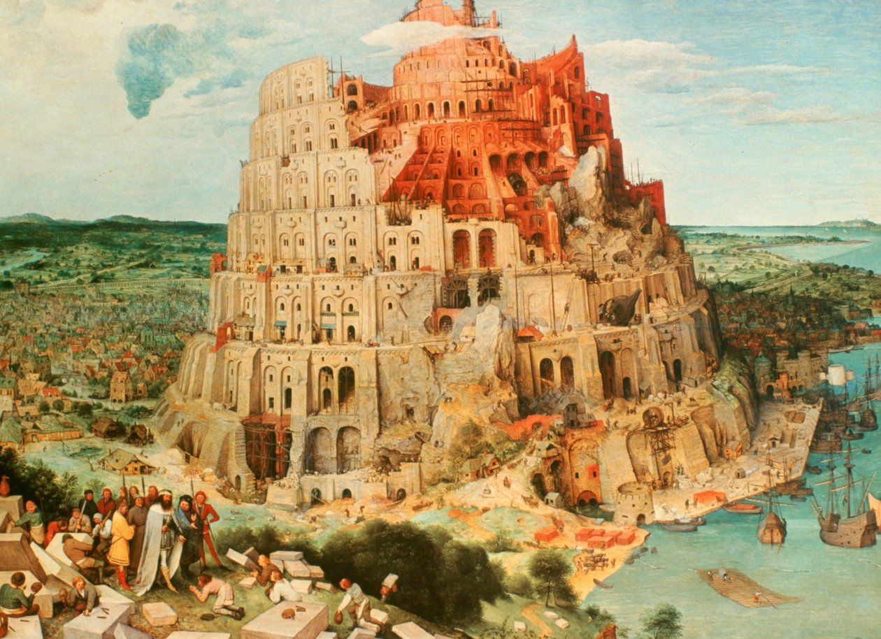 Bábel tornya, 1563 alkotó: Pieter Bruegel the Elder