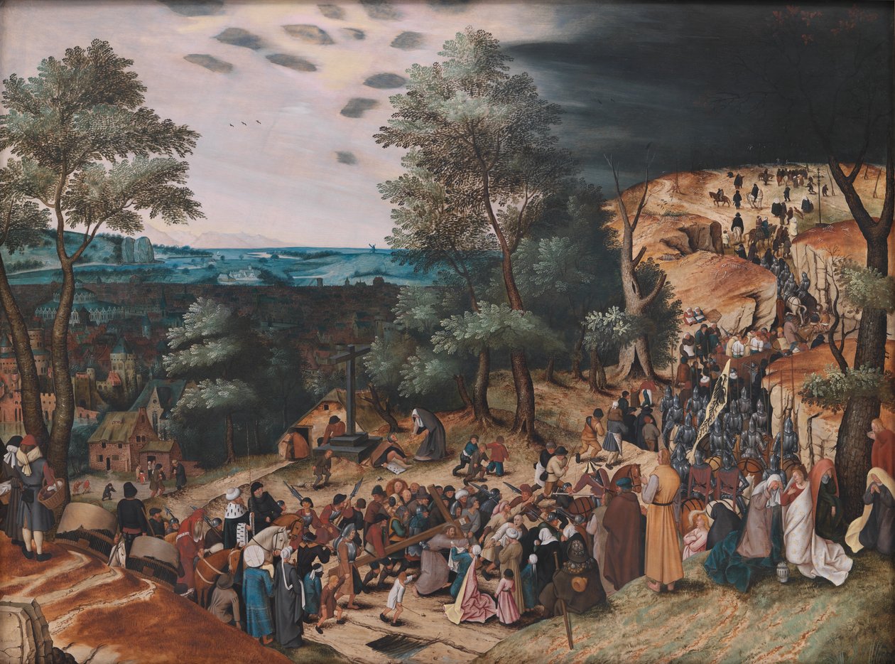 Krisztus a golgotai úton alkotó: Pieter Brueghel d.Y.