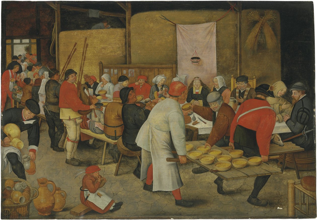 Az esküvői lakoma alkotó: Pieter Brueghel the Younger