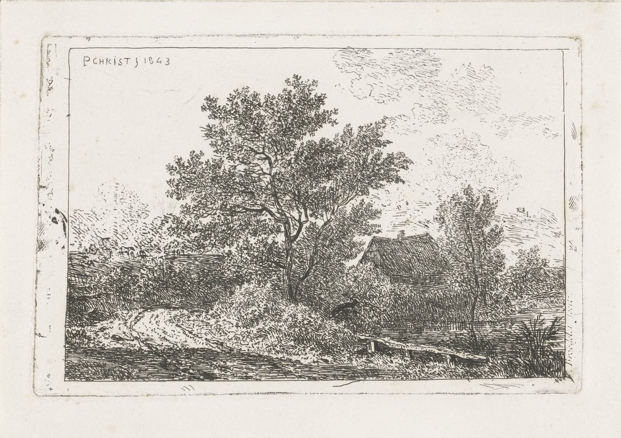 Táj farm alkotó: Pieter Casper Christ