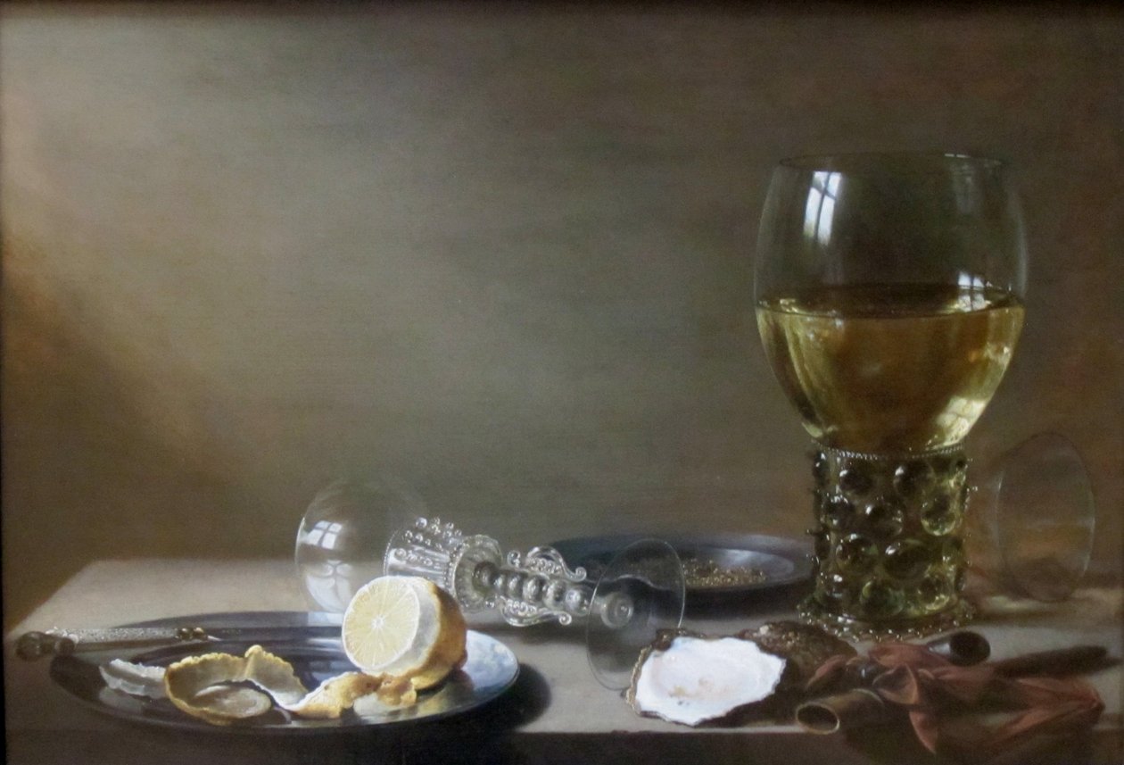 Egy bankett darab alkotó: Pieter Claesz