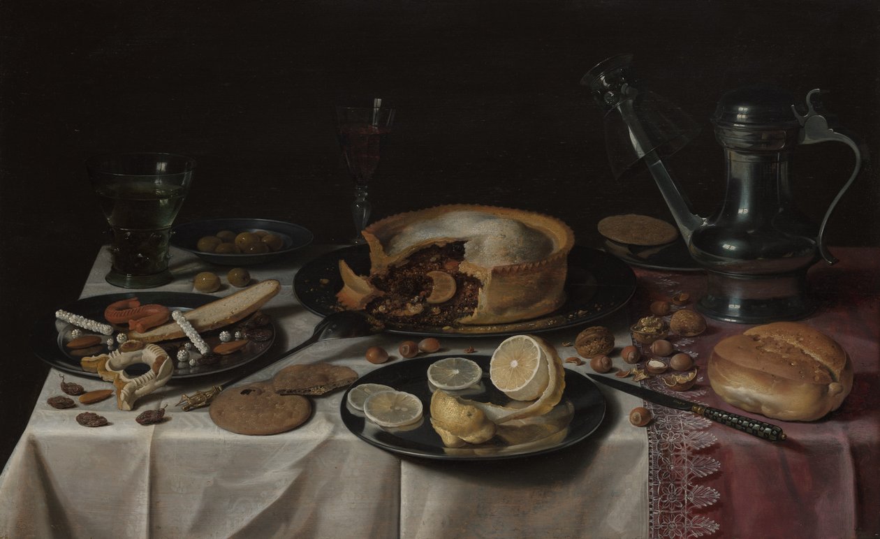 Csendélet alkotó: Pieter Claesz