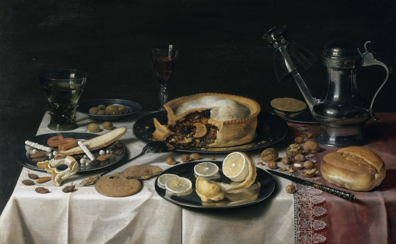 Csendélet, 1625-30 alkotó: Pieter Claesz