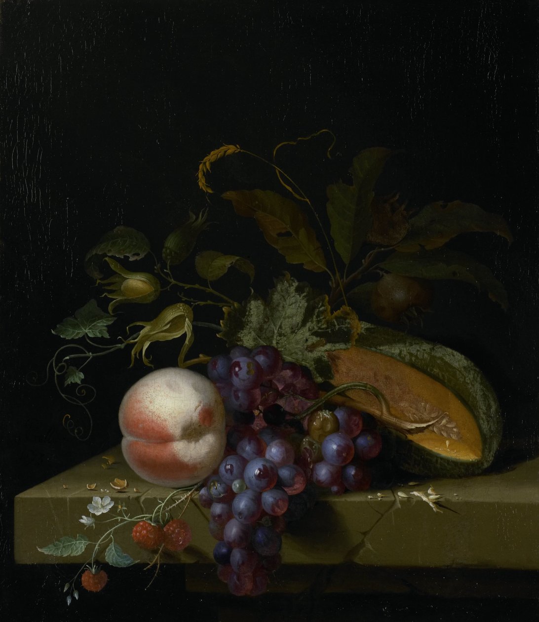 Csendélet gyümölccsel alkotó: Pieter Gallis
