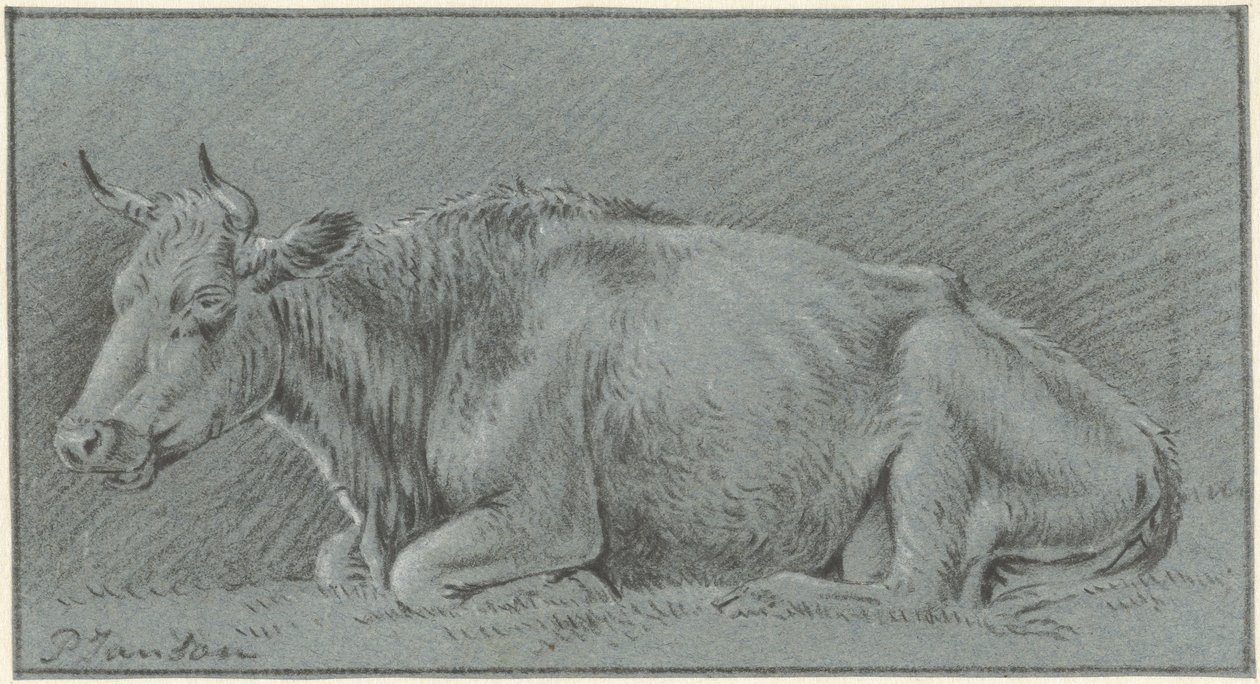 Fekvő tehén alkotó: Pieter Janson