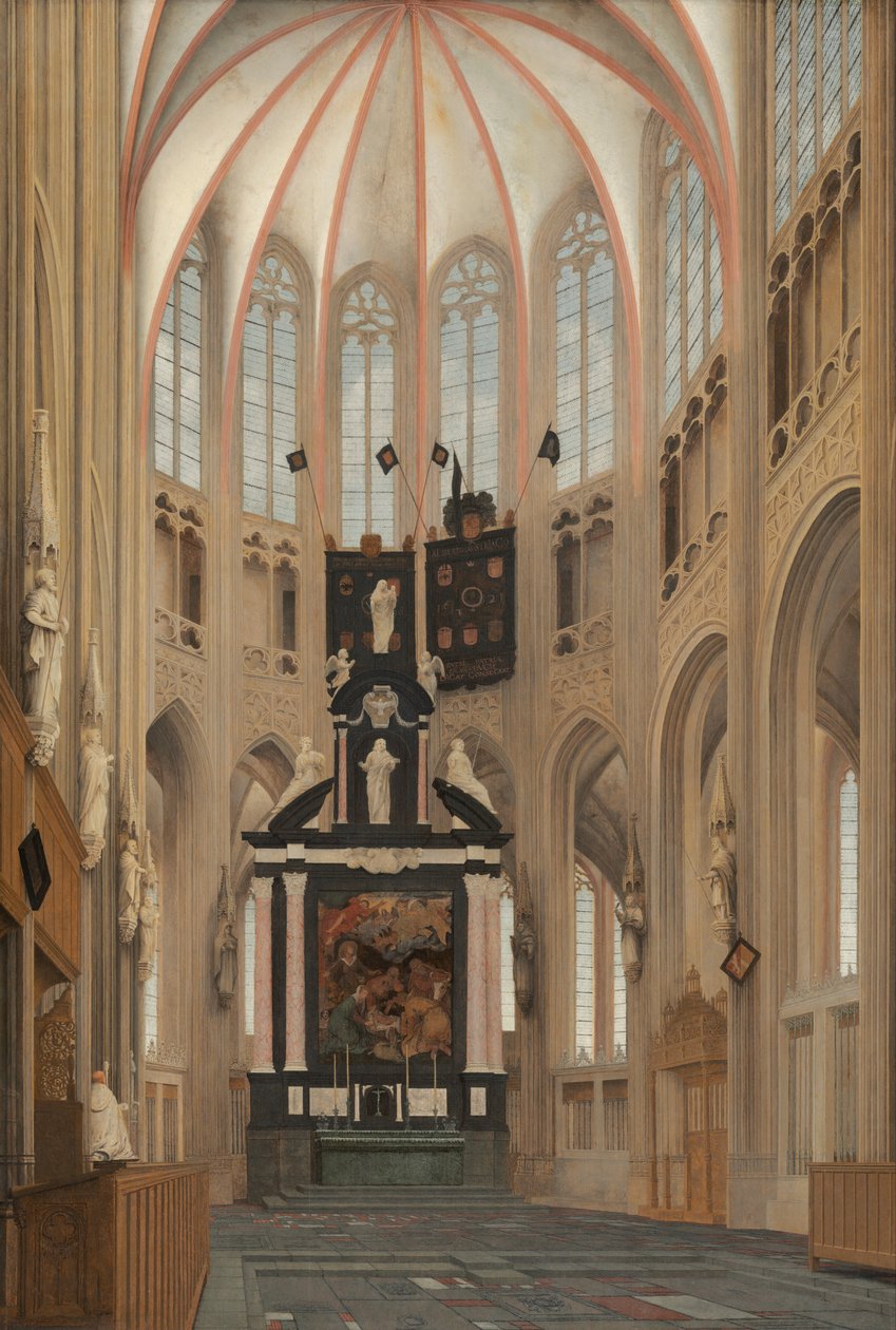 Szent János székesegyház alkotó: Pieter Jansz Saenredam
