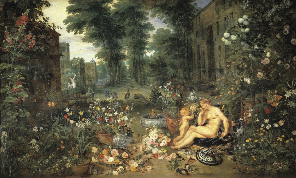 A szaglás allegóriája alkotó: Peter Paul Rubens