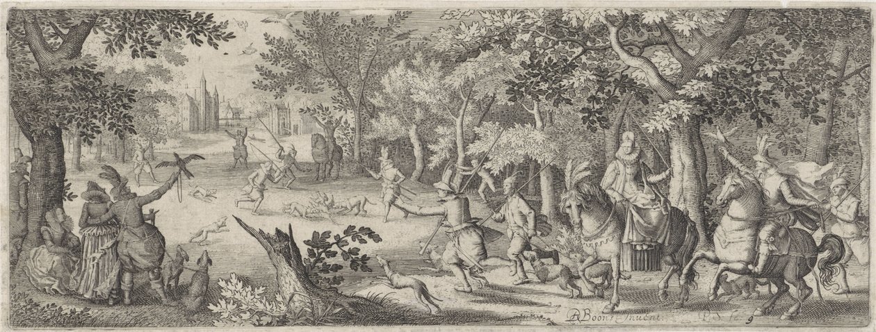 Heron Hunt alkotó: Pieter Serwouters