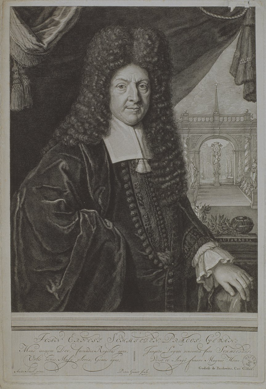 Jan Ernest Schmieden (1626-1707) 1707 alkotó: Pieter Stevens van Gunst