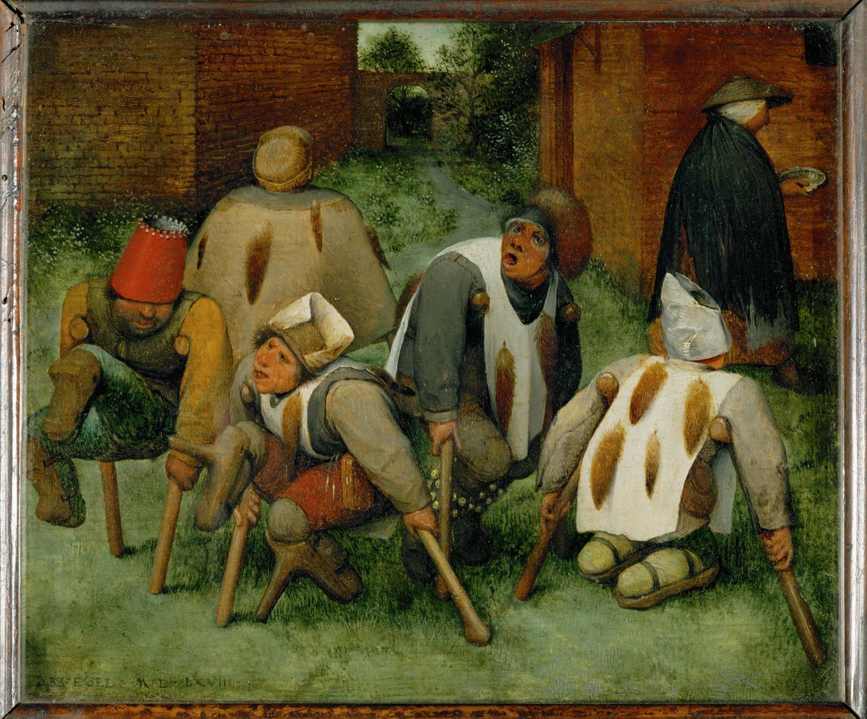 Les Mendiants - A nyomorékok ... alkotó: Pieter The Elder Brueghel