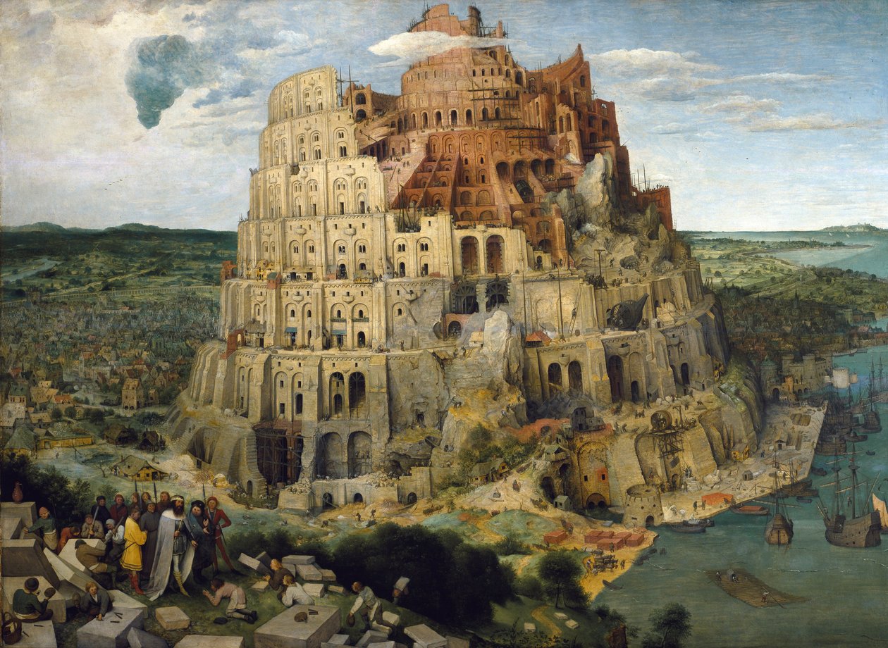 Bábel tornya alkotó: Pieter The Elder Brueghel