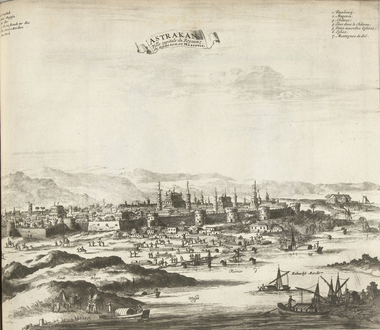 Asztrahán, 1726 alkotó: Pieter Van der Aa
