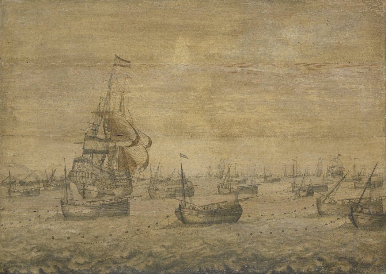 A holland heringflotta alkotó: Pieter Vogelaer