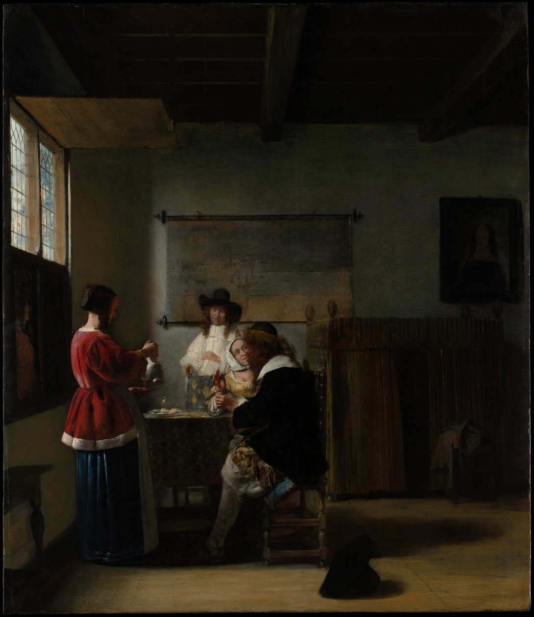 A látogatás alkotó: Pieter de Hooch
