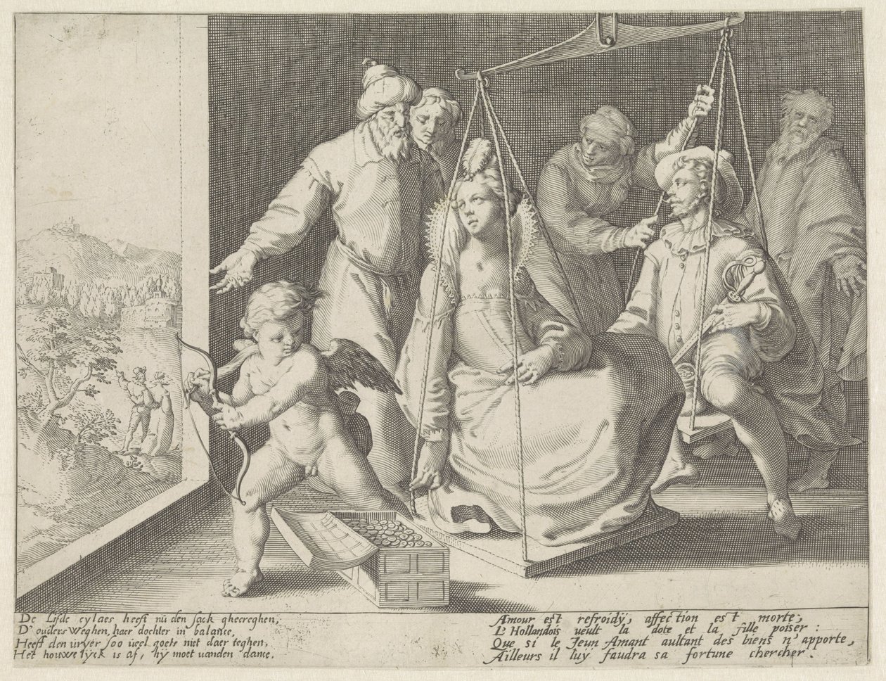 Az esküvői mérleg alkotó: Pieter de Jode (I) (attributed to)