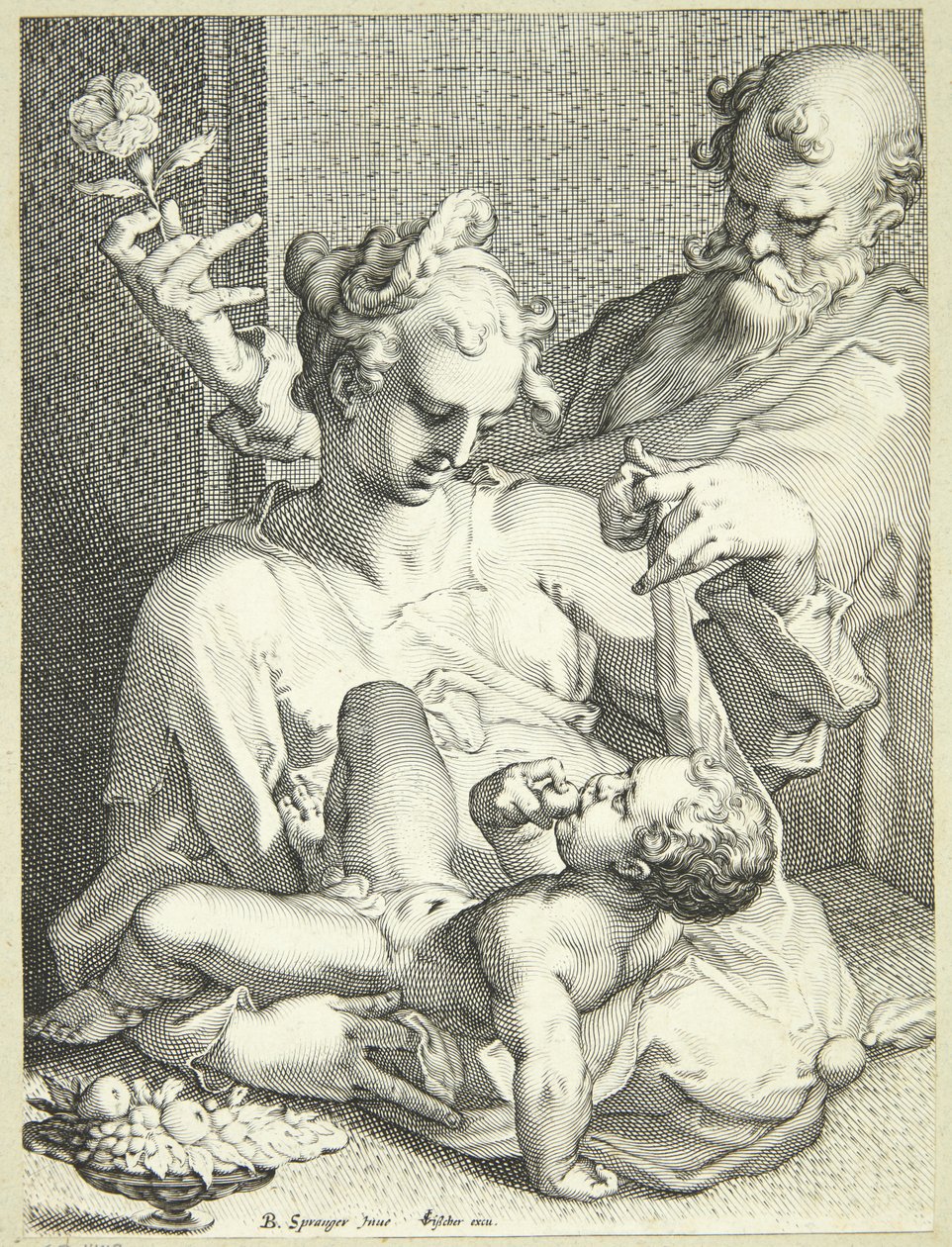 A Szent Család alkotó: Pieter de Jode I