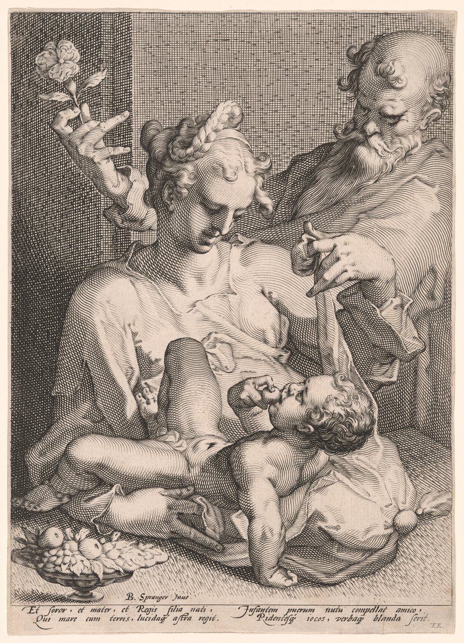 A Szent Család alkotó: Pieter de Jode I