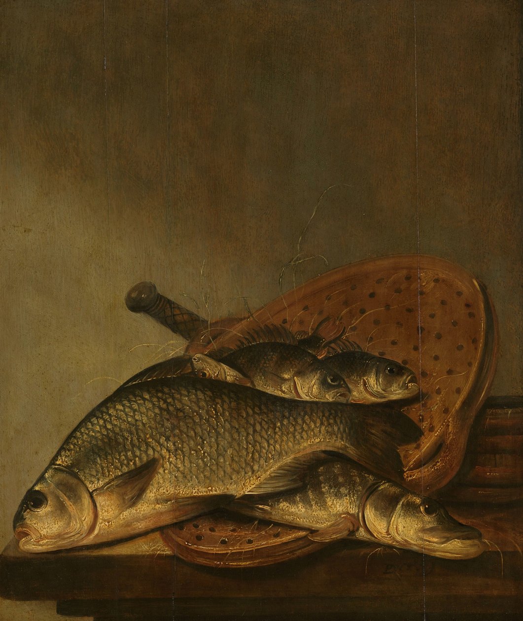 Csendélet halakkal alkotó: Pieter de Putter