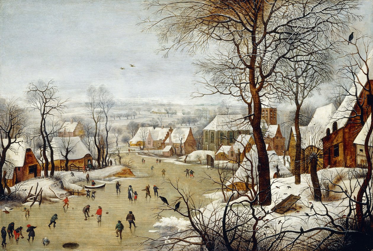 A madárcsapda, alkotó: Pieter Brueghel the Younger