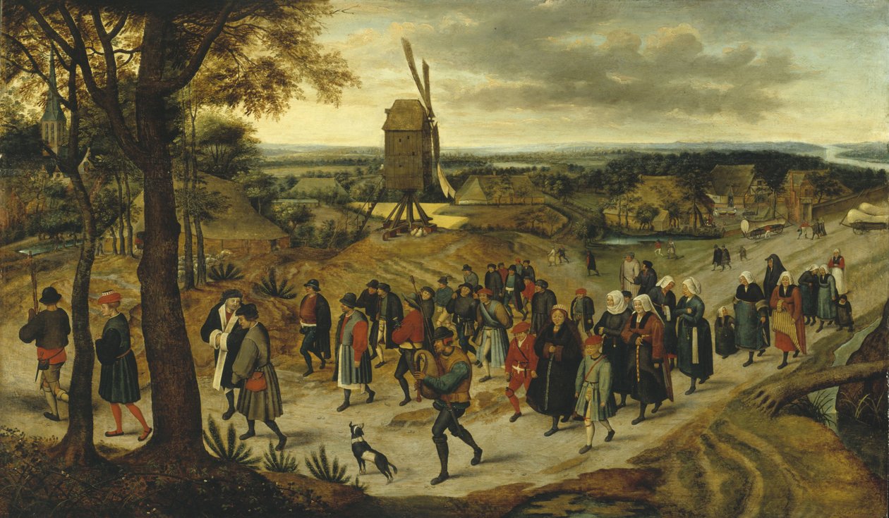 Az esküvői menet alkotó: Pieter the Younger Brueghel