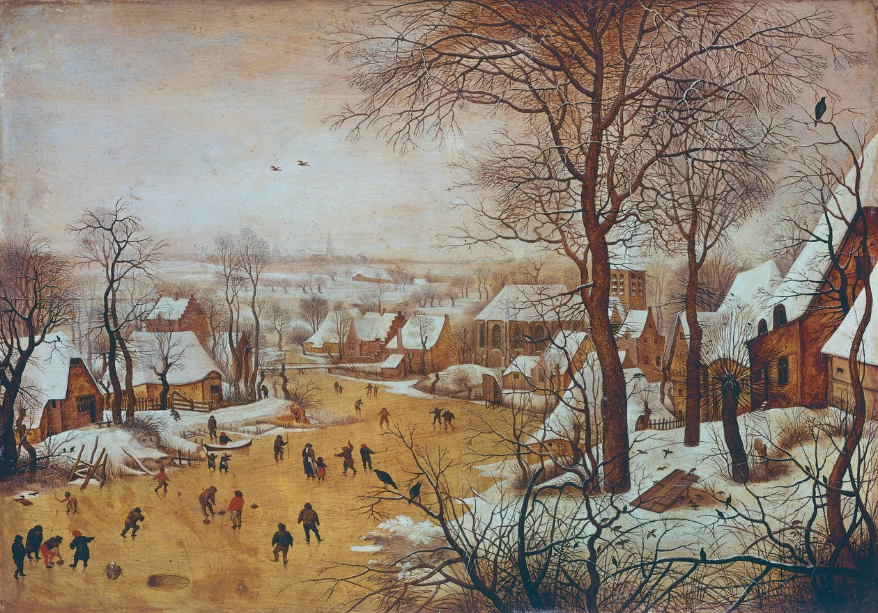 Téli táj alkotó: Pieter the Younger Brueghel
