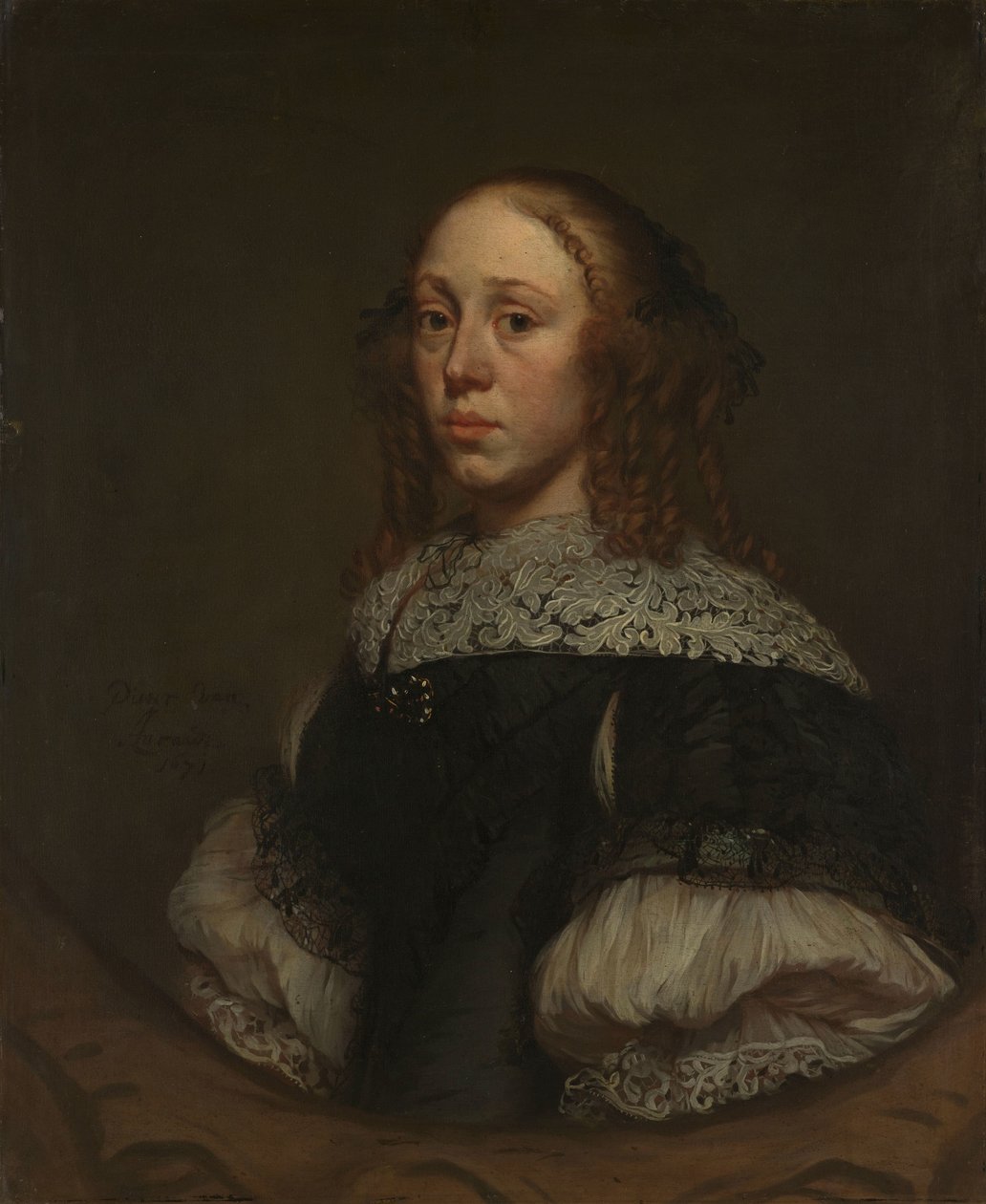 Egy nő portréja alkotó: Pieter van Anraedt