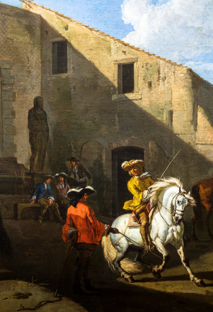 A Manège alkotó: Pieter van Bloemen