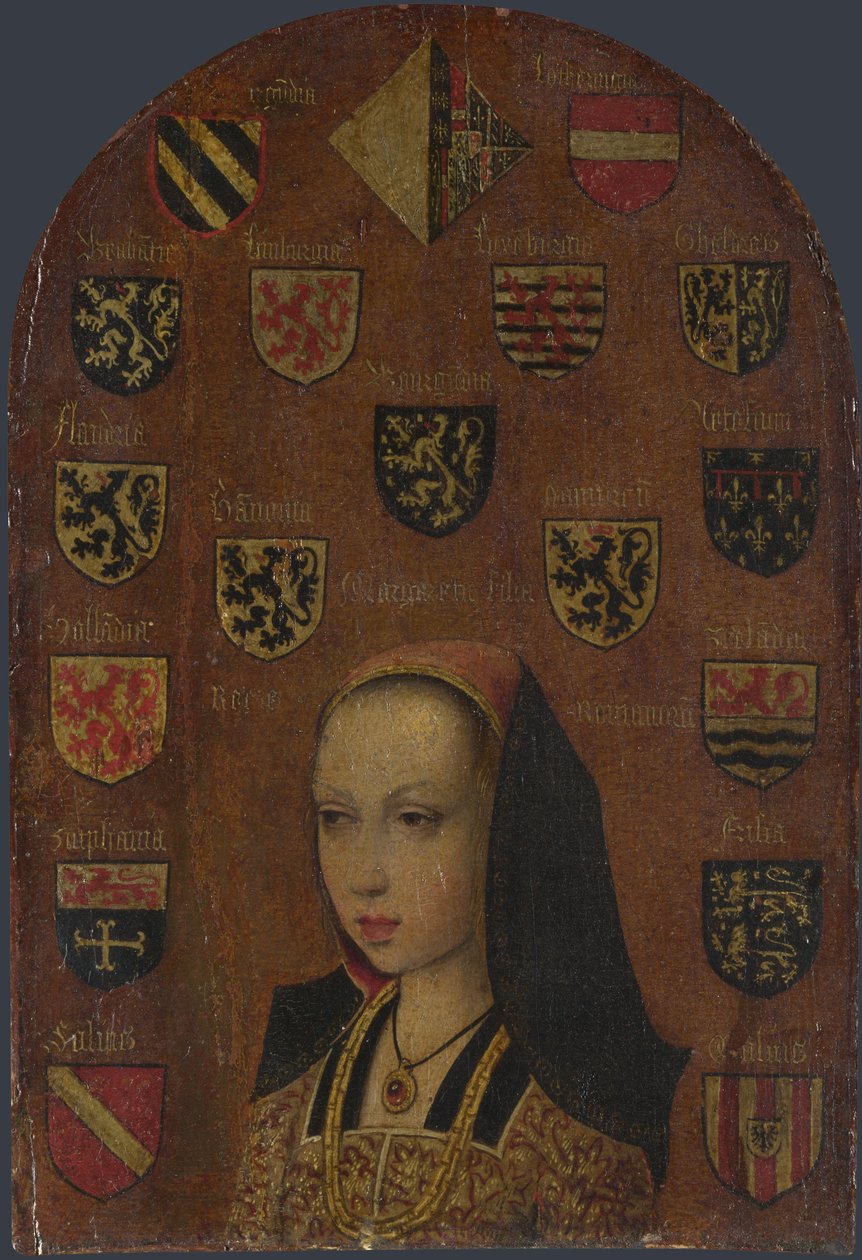Osztrák Margit portréja alkotó: Pieter van Coninxloo