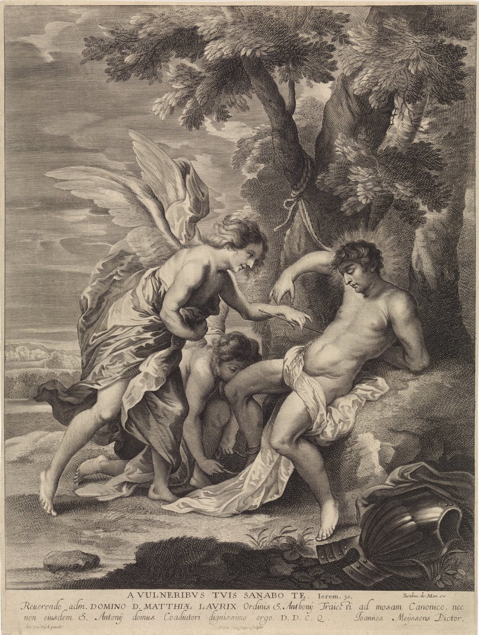 H. Sebastian alkotó: Pieter van Schuppen