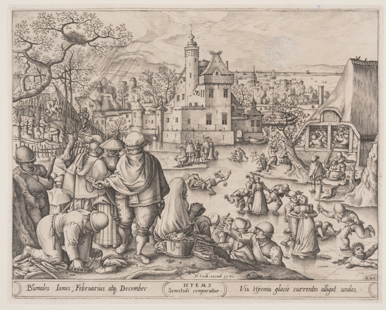Téli alkotó: Pieter van der Heyden
