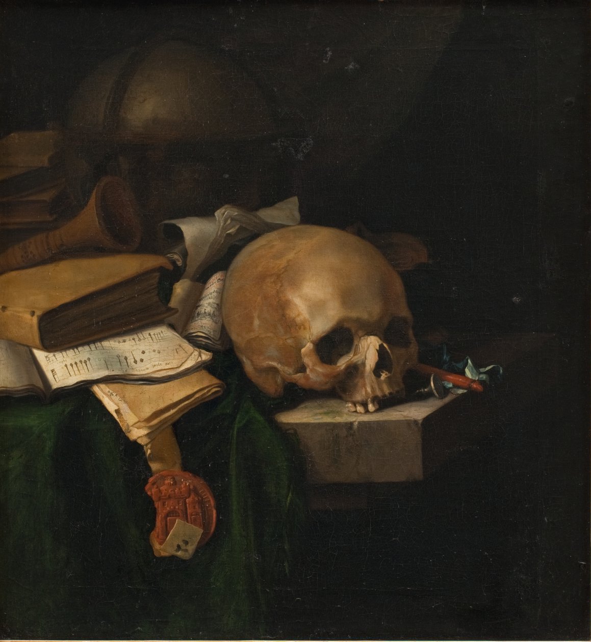 Vanitas csendélet alkotó: Pieter van der Willigen