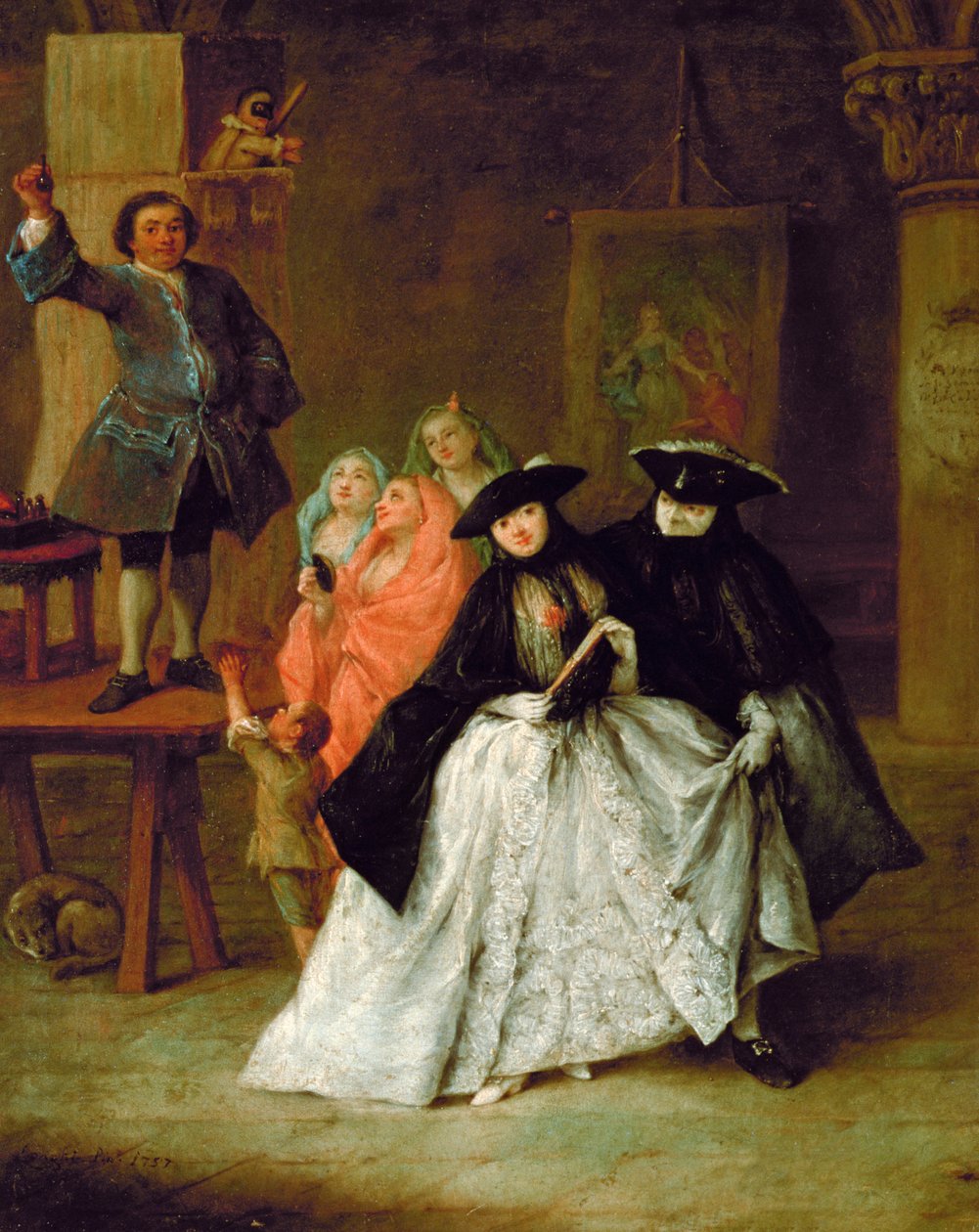 A sarlatán, 1757 alkotó: Pietro Longhi