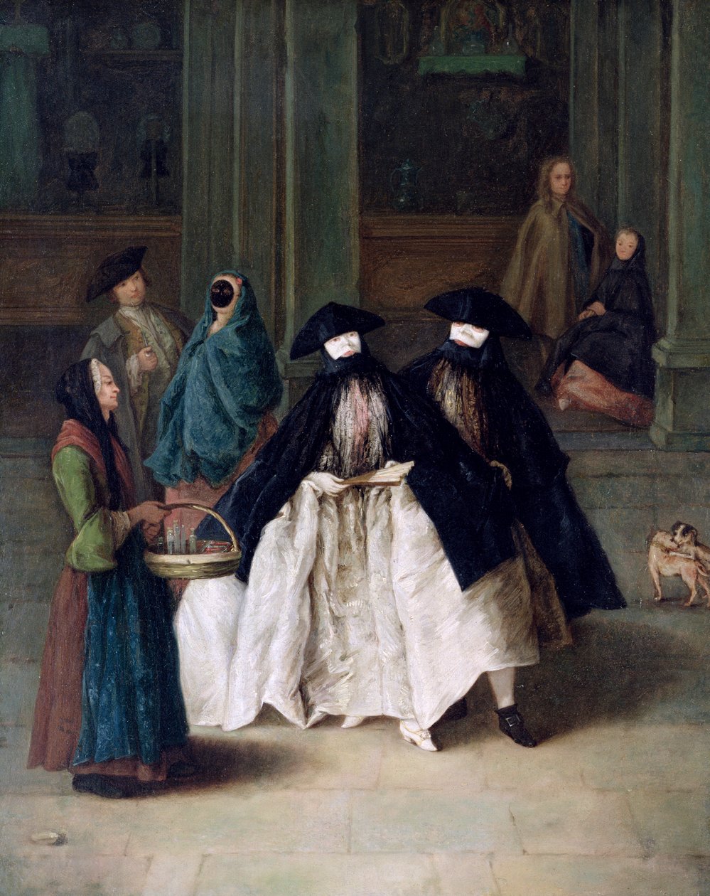 A parfüm eladó (lásd még: 60625) alkotó: Pietro Longhi