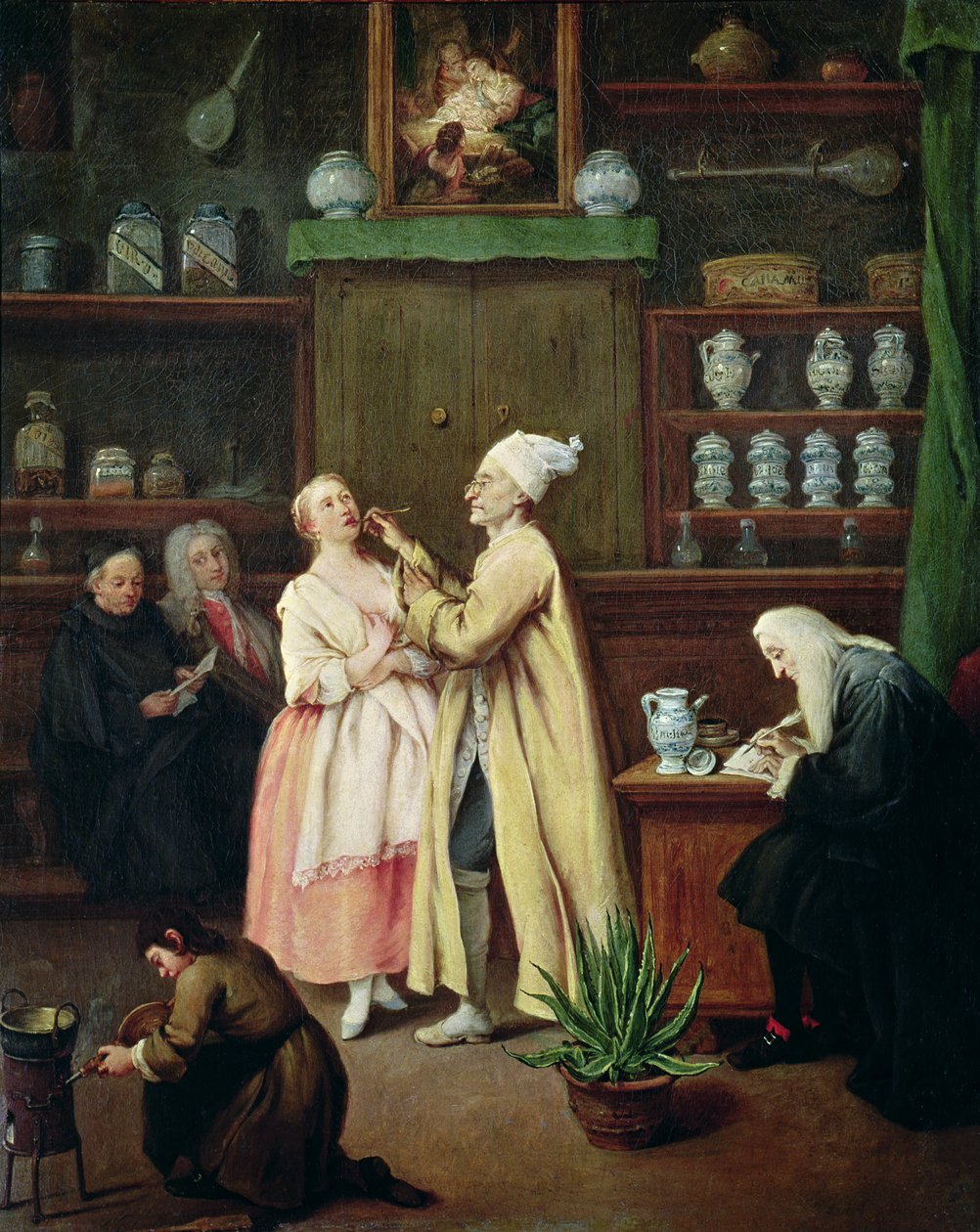 A gyógyszerész alkotó: Pietro Longhi