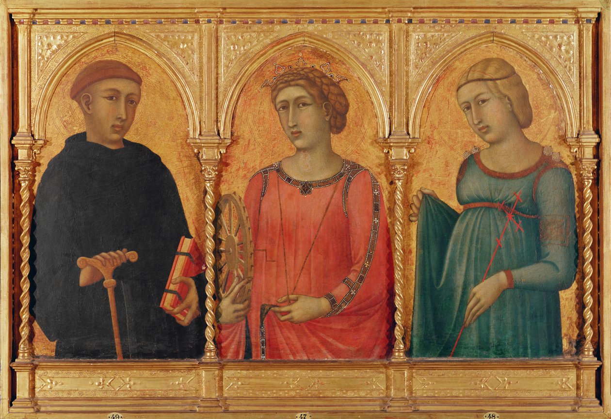Három szent alkotó: Pietro Lorenzetti