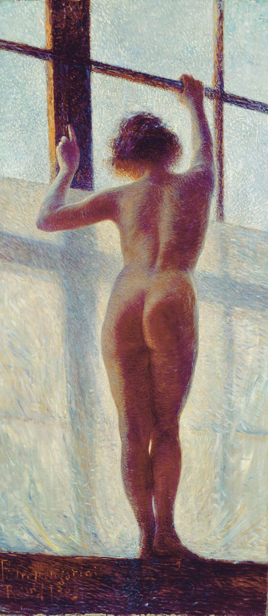 Akt az ablakban alkotó: Pietro Mengarini