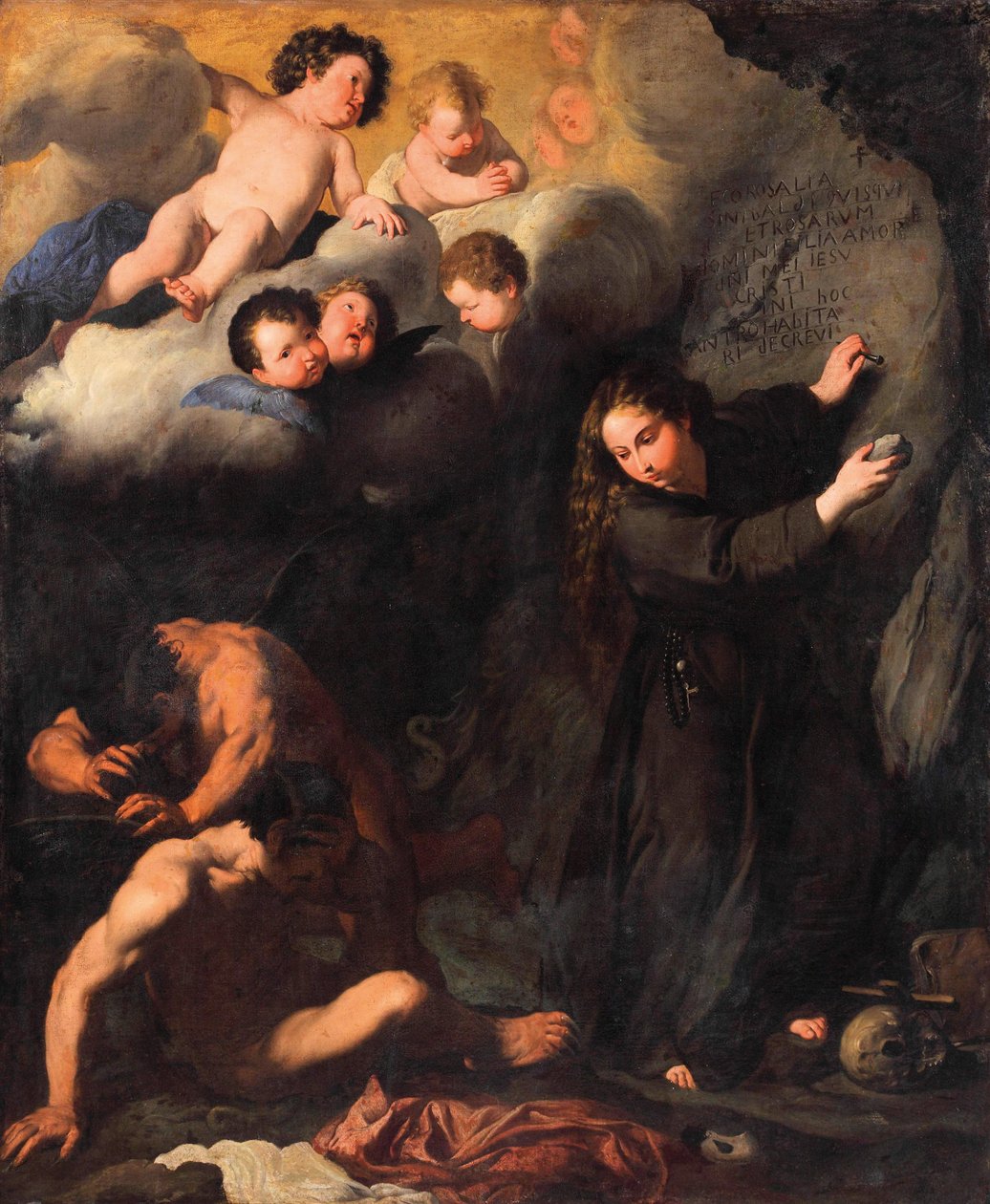 Santa Rosalia alkotó: Pietro Novelli