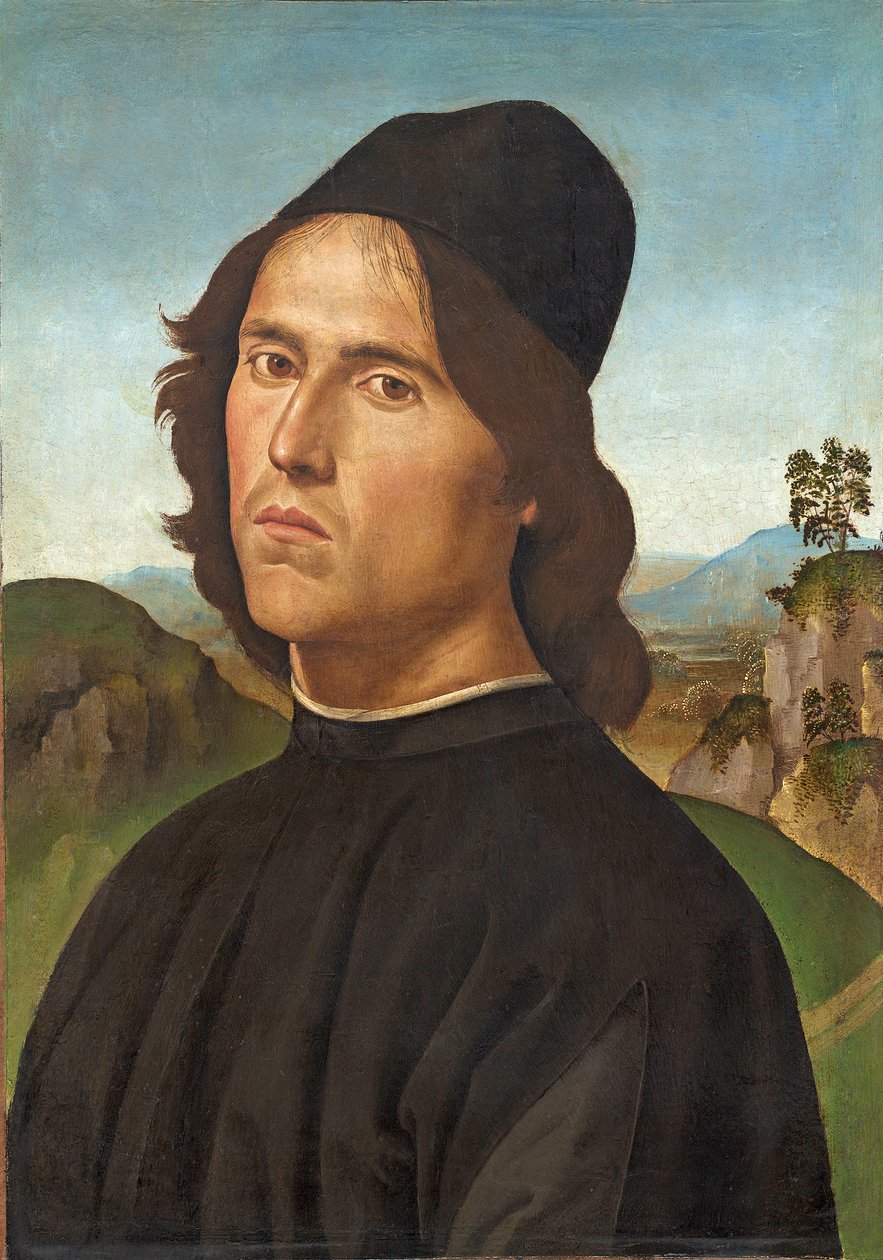 Lorenzo di Credi portréja, 1488 alkotó: Pietro Perugino