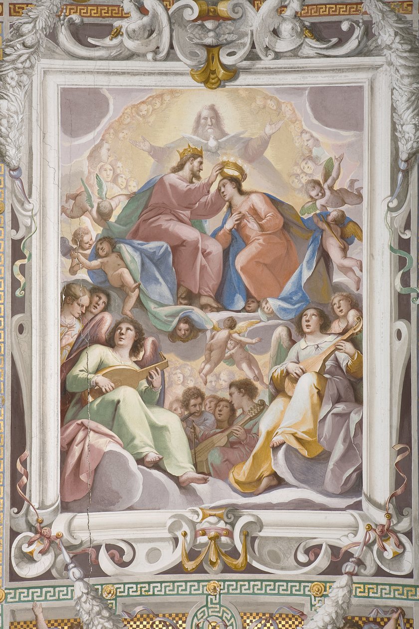 Szűz Mária koronázása (3496331 részlet) alkotó: Pietro Sorri