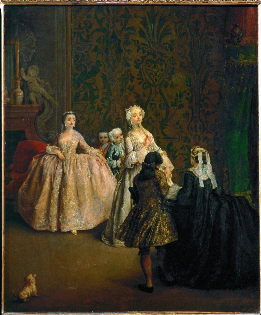 A bemutató ... alkotó: Pietro (manner of) Longhi
