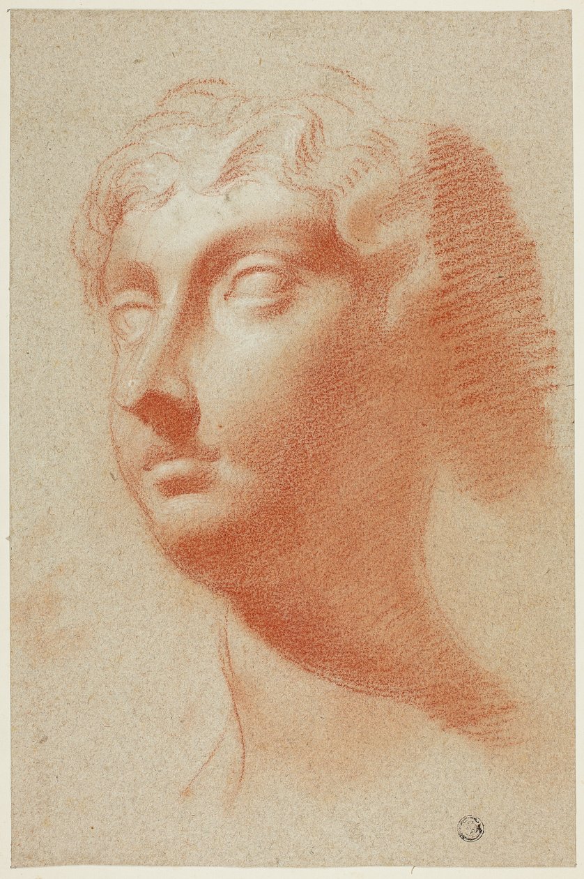 Női fej alkotó: Pietro Dandini