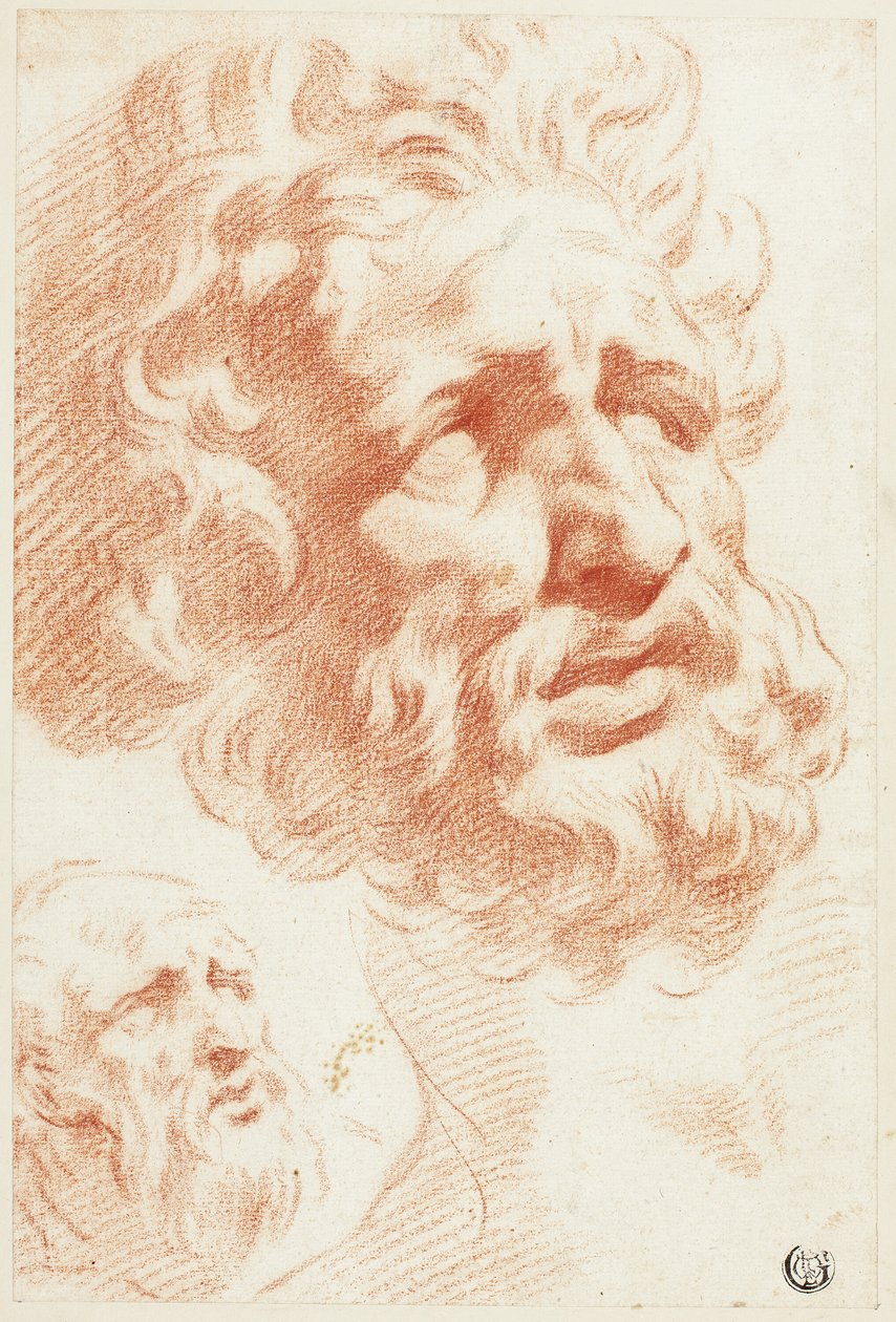 Két szakállas fej alkotó: Pietro Dandini
