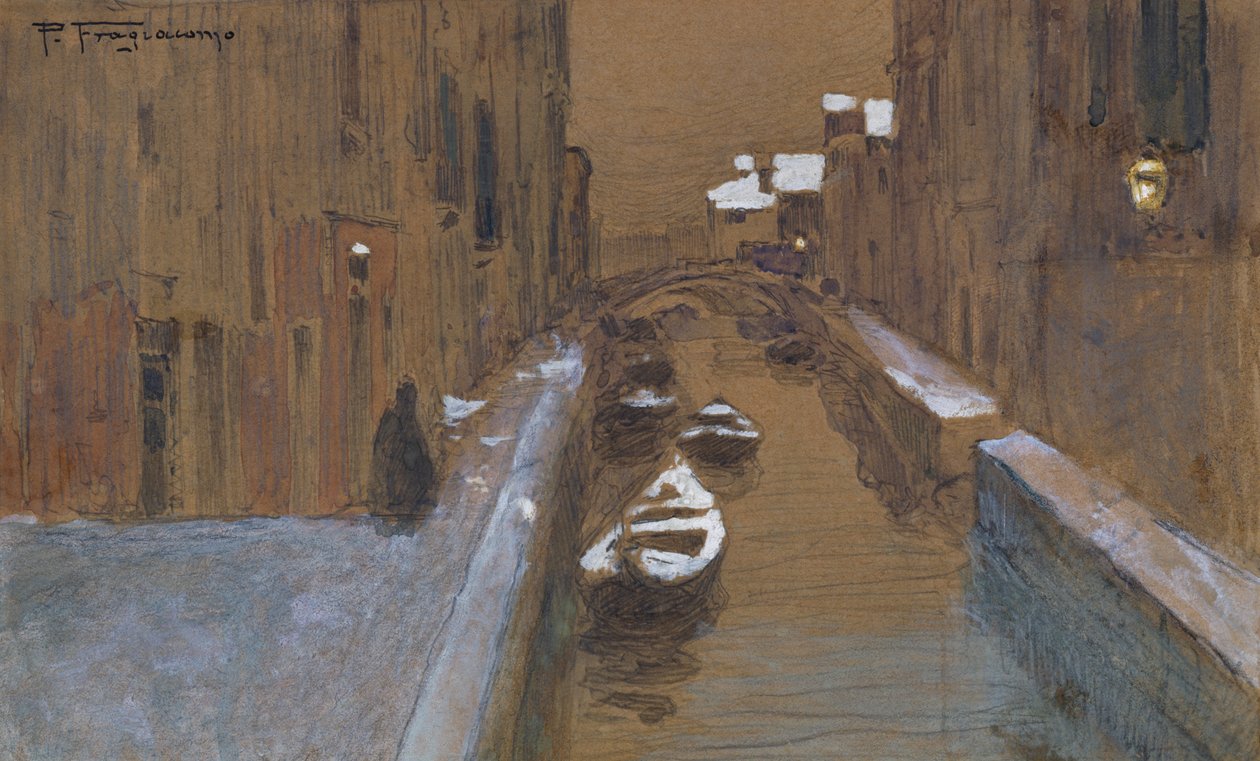 Téli alkotó: Pietro Fragiacomo