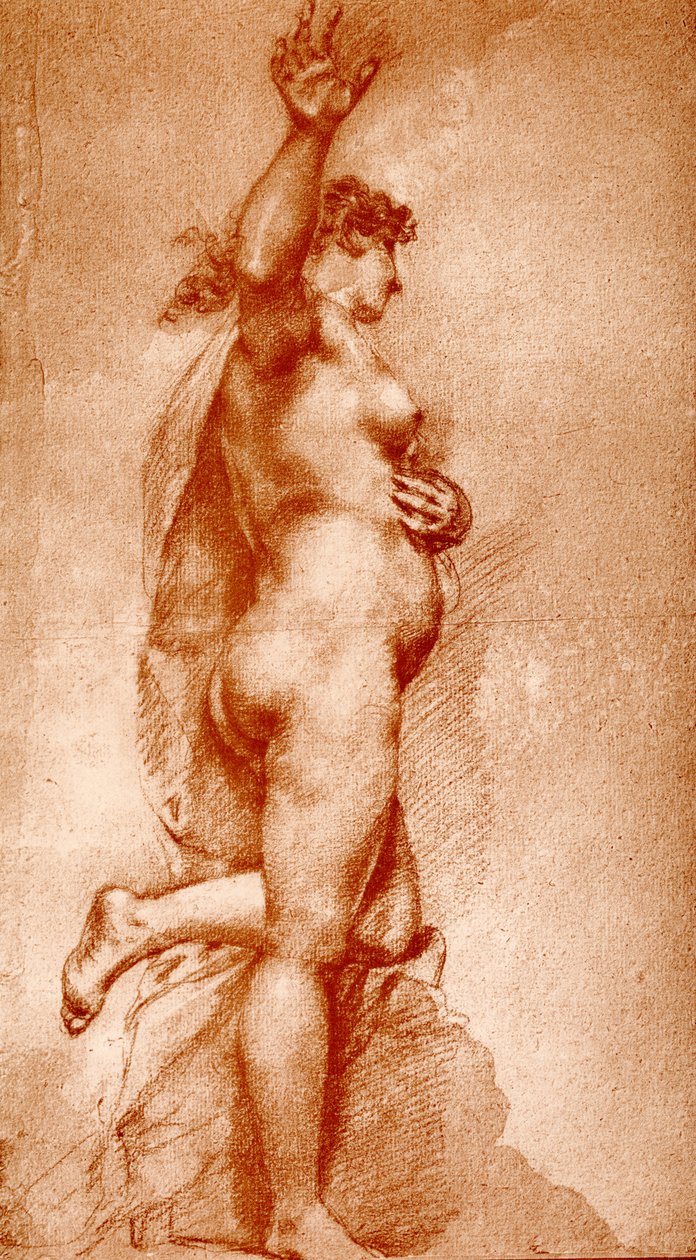 Női akt alkotó: Pietro Liberi