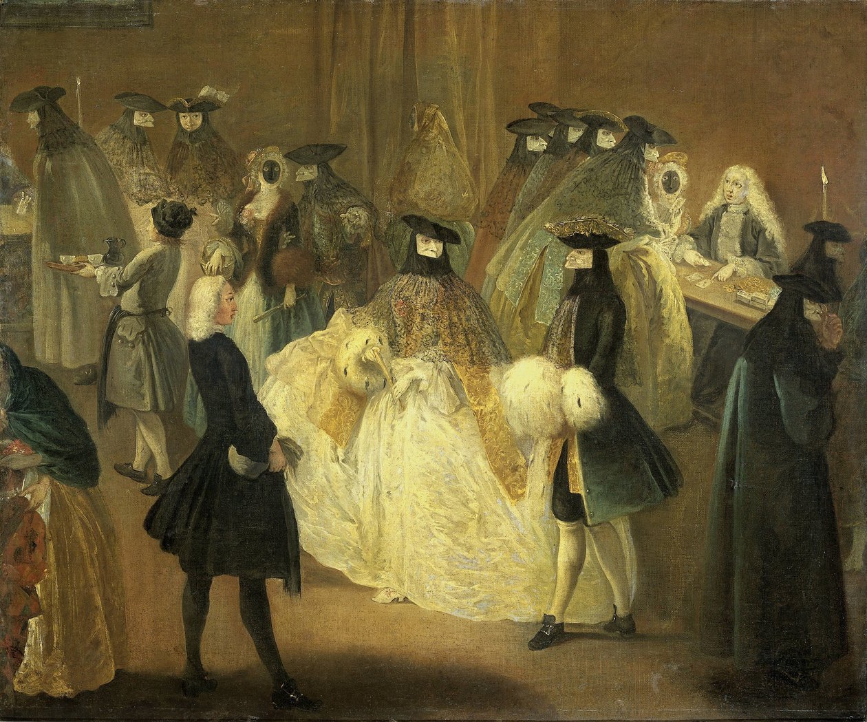 A Kaszinó alkotó: Pietro Longhi (follower of)