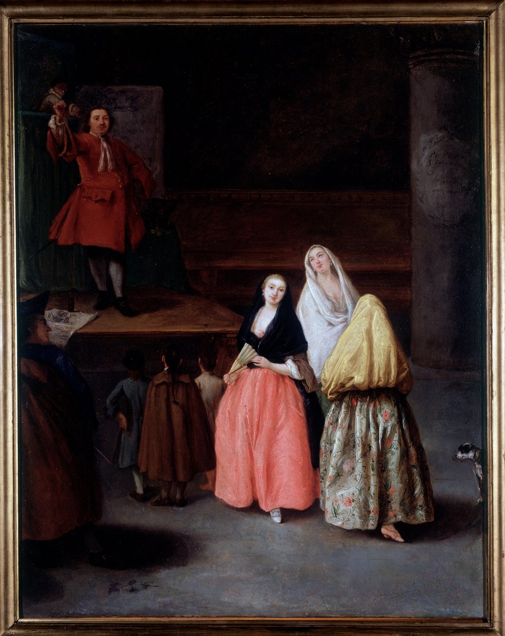 A sarlatán (festmény alkotó: Pietro Longhi
