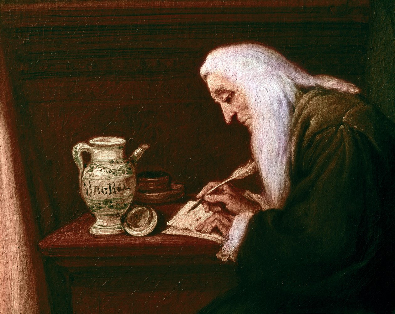 A gyógyszerész, részlet alkotó: Pietro Longhi